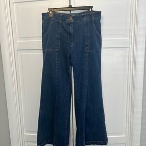 ALSHARIFA Women’s Flare Jeans Size Women’s 32 Color Blue